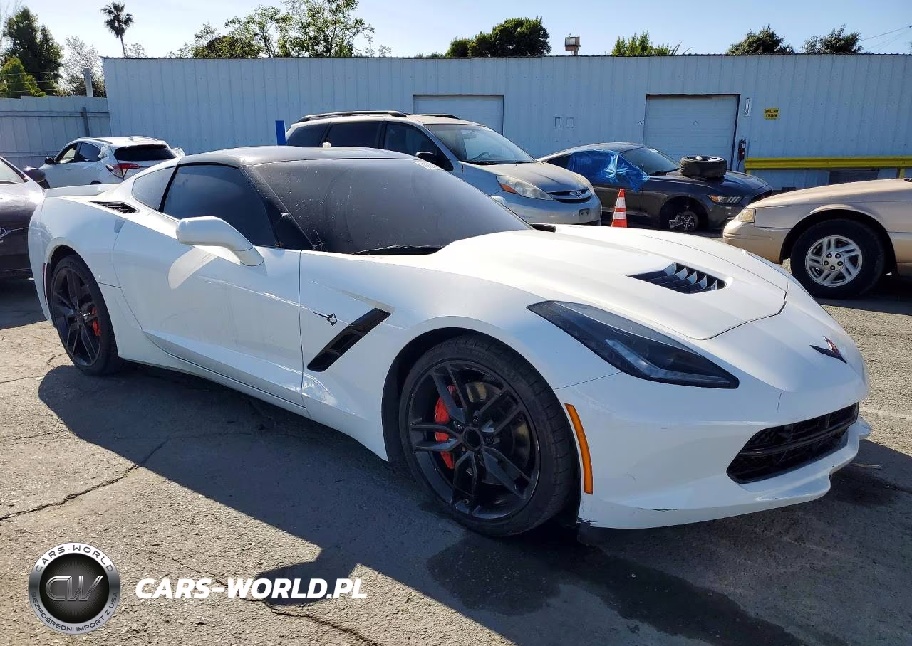 2017 Chevrolet Corvette Stingray Z51 2Lt VIN:1G1YK2D72H5103203 - 4