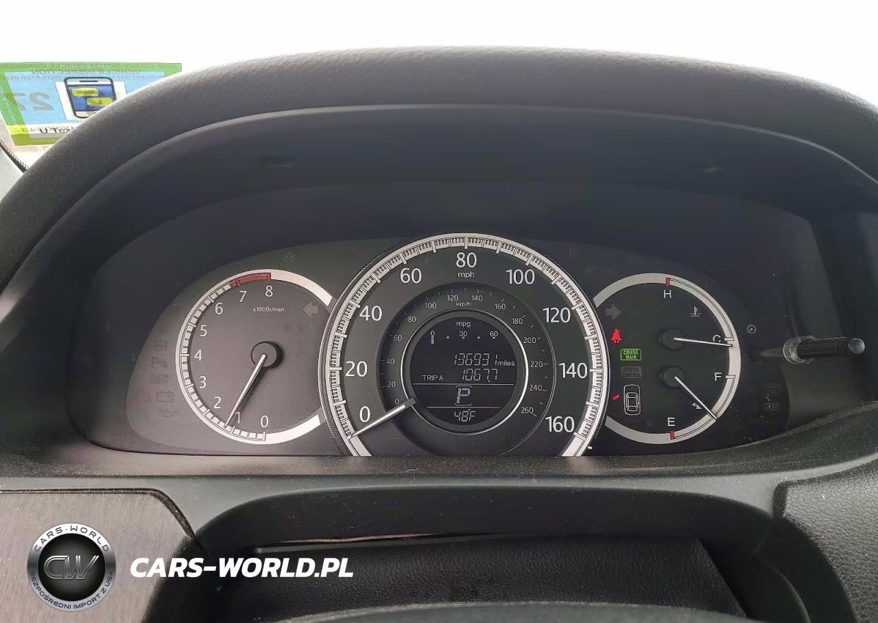 2013 Honda Accord Exl VIN:1HGCR2F87DA172927 - 9