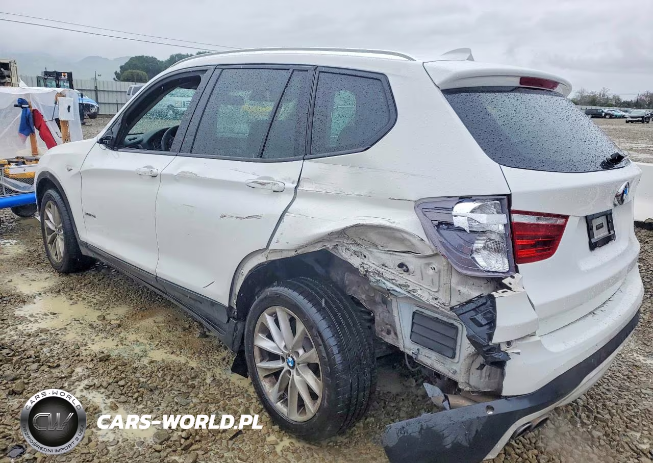 2015 BMW X3 xDrive28I VIN:5UXWX9C57F0D60393 - 2