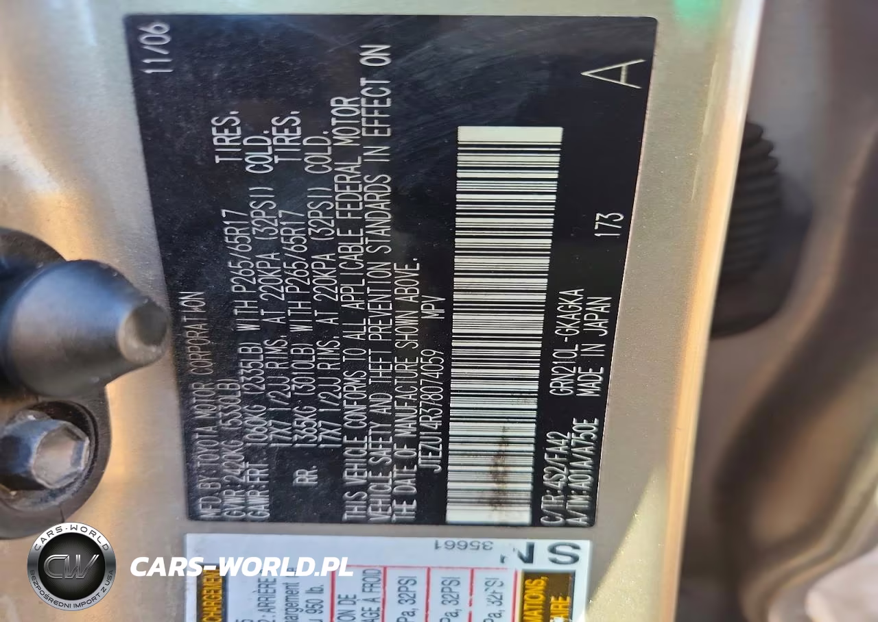 2007 Toyota 4Runner Sr5 VIN:JTEZU14R378074059 - 14
