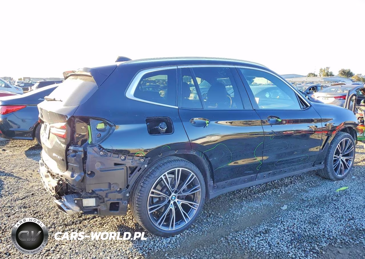 2022 BMW X3 Sdrive30I VIN:5UX43DP09N9K84736 - 3