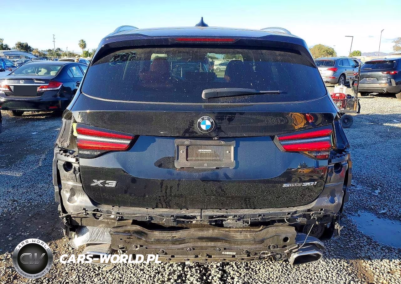 2022 BMW X3 Sdrive30I VIN:5UX43DP09N9K84736 - 6