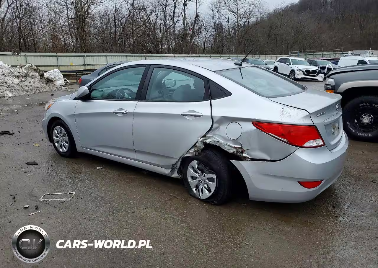 2017 Hyundai Accent Se VIN:KMHCT4AE5HU281847 - 2