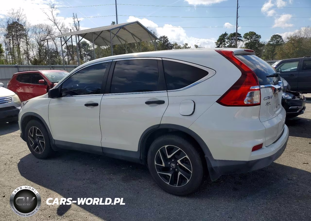 2016 Honda Cr-V Se VIN:5J6RM3H45GL029436 - 2