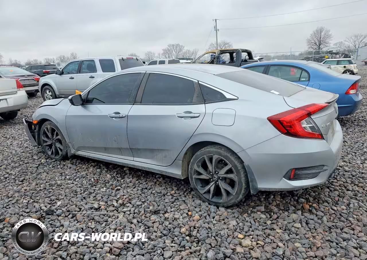 2019 Honda Civic Sport VIN:2HGFC2F82KH552447 - 2