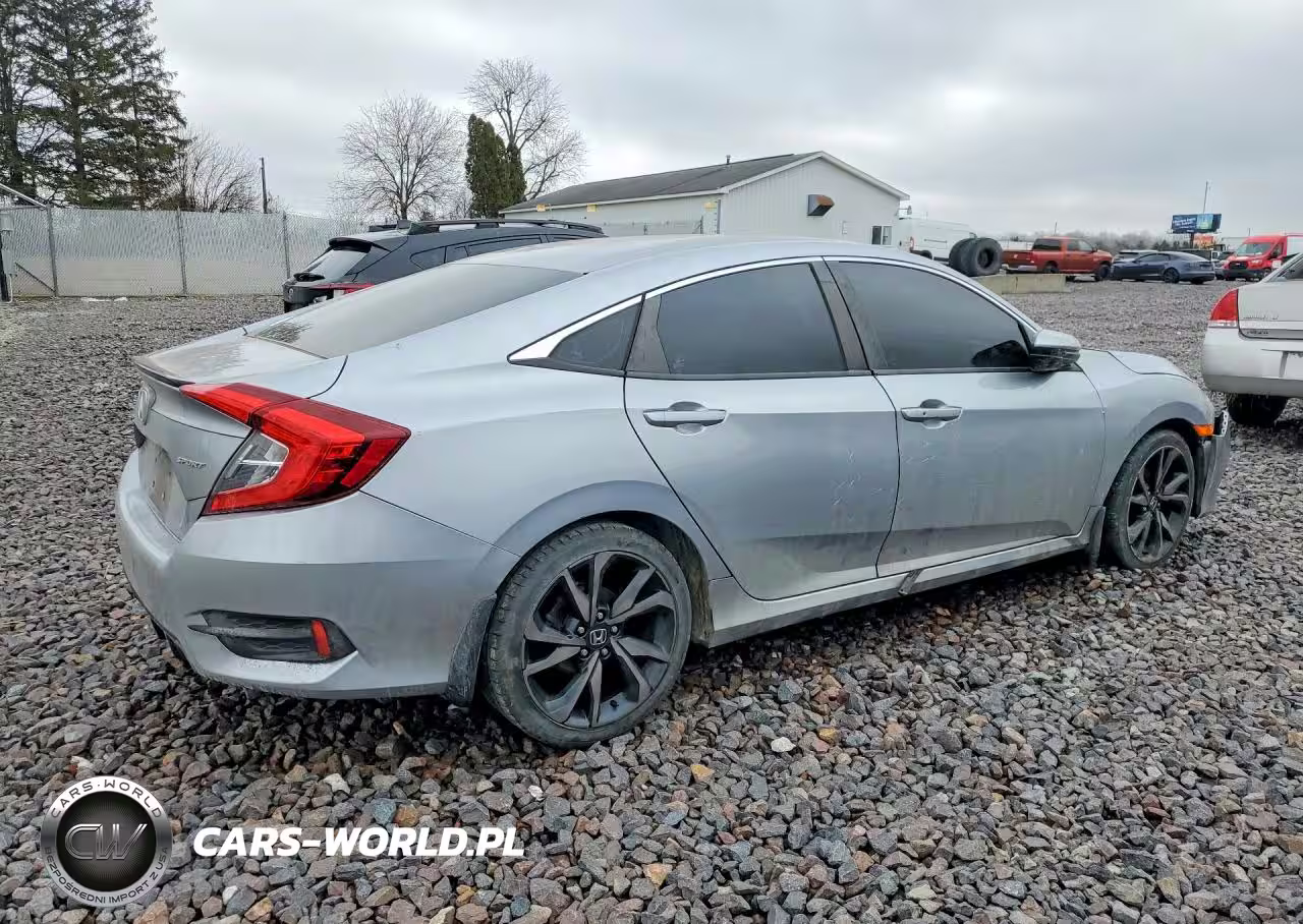 2019 Honda Civic Sport VIN:2HGFC2F82KH552447 - 3