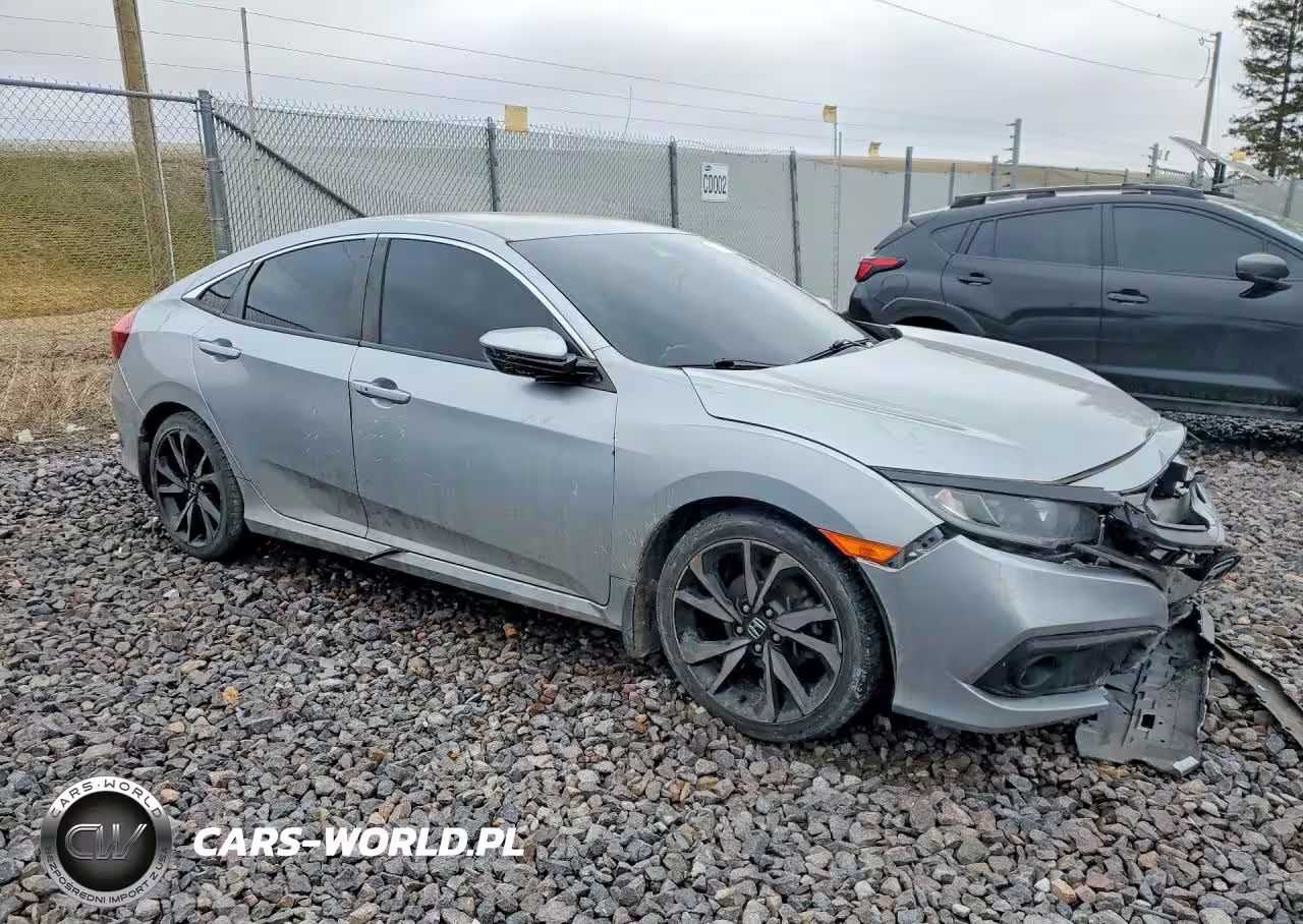 2019 Honda Civic Sport VIN:2HGFC2F82KH552447 - 4