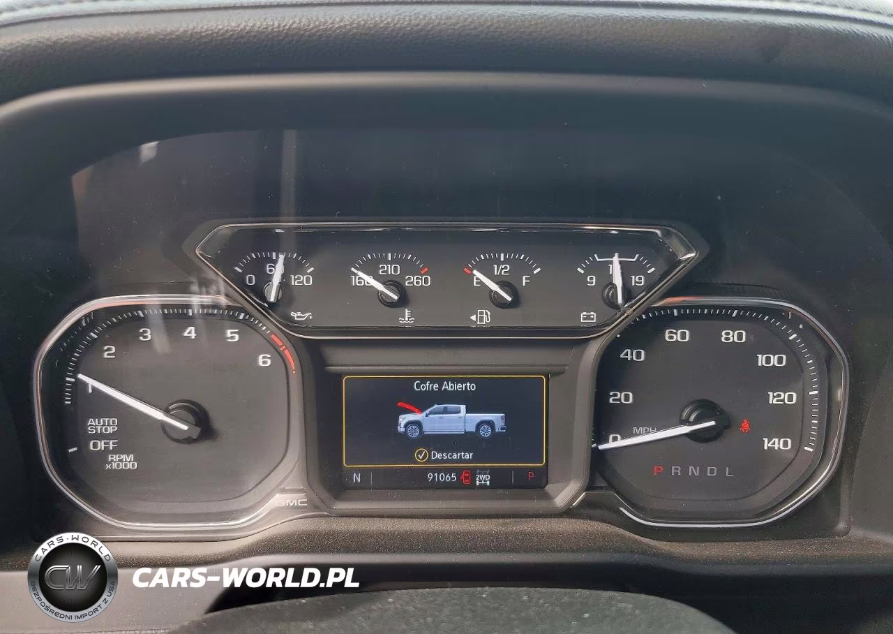 2021 GMC Sierra K1500 At4 VIN:1GTP9EED5MZ122965 - 9