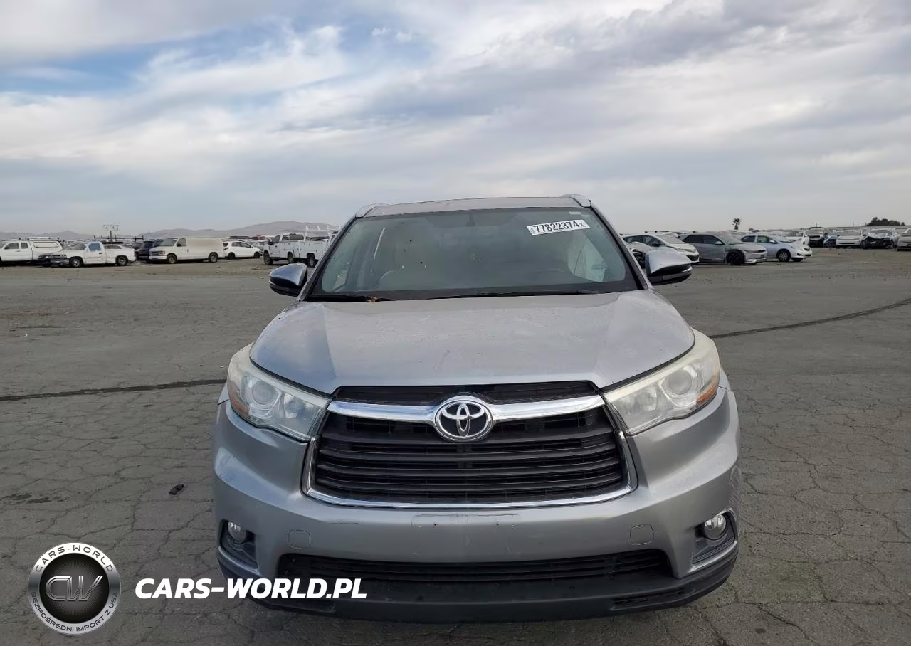 2016 Toyota Highlander Xle VIN:5TDJKRFH6GS265934 - 5