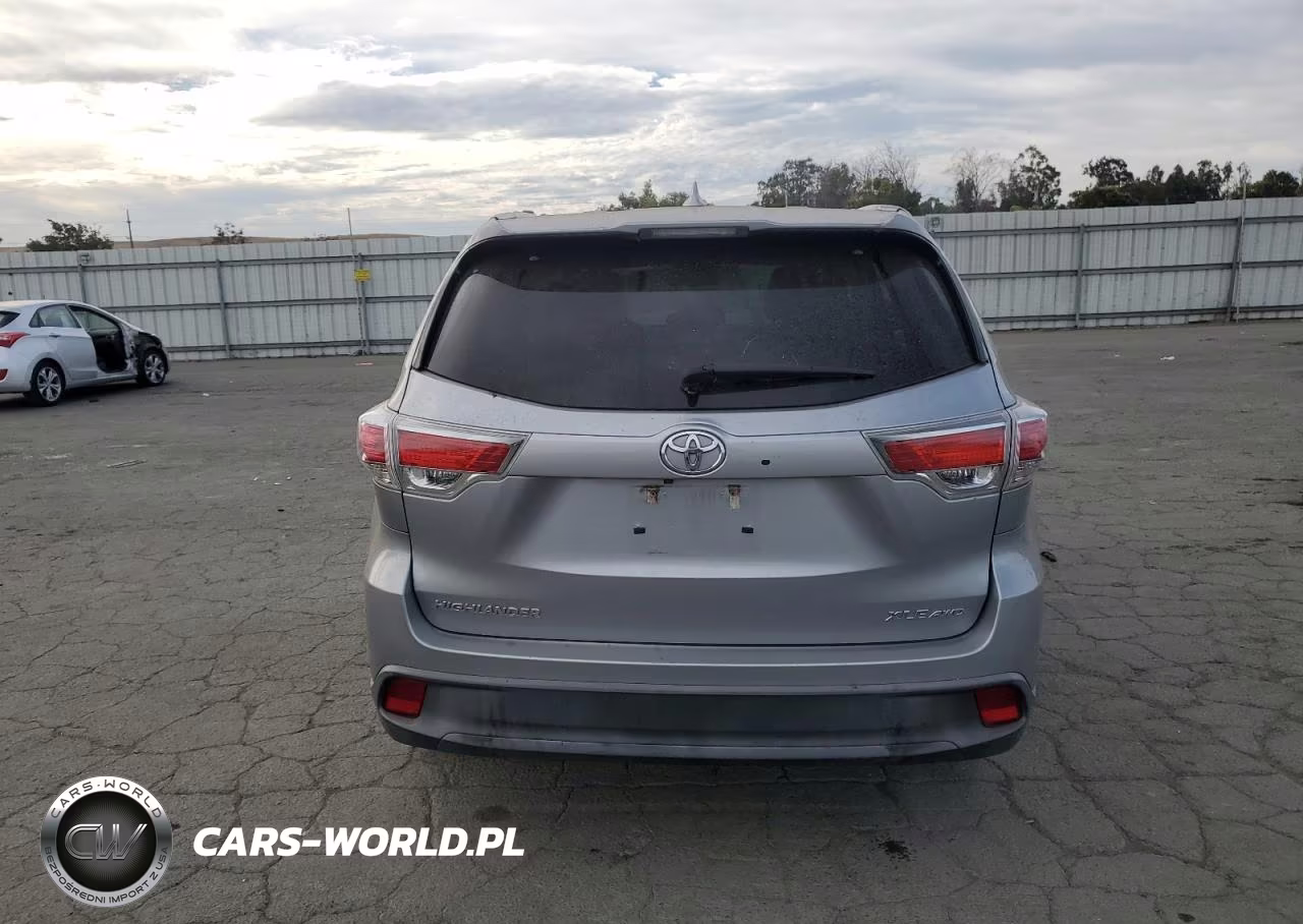 2016 Toyota Highlander Xle VIN:5TDJKRFH6GS265934 - 6