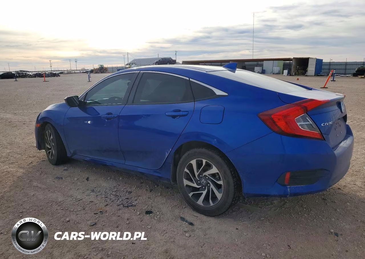2018 Honda Civic Ex VIN:2HGFC2F81JH600812 - 2