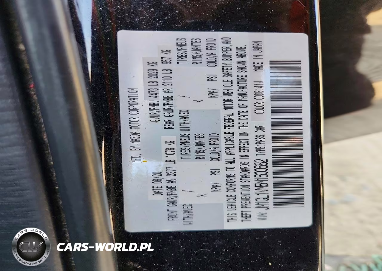 2021 Mazda 6 Touring VIN:JM1GL1VM5M1600682 - 13