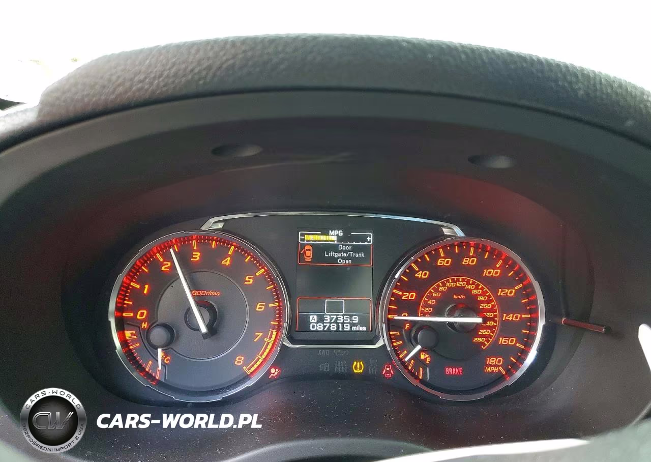 2015 Subaru Wrx Limited VIN:JF1VA1J62F9825396 - 9