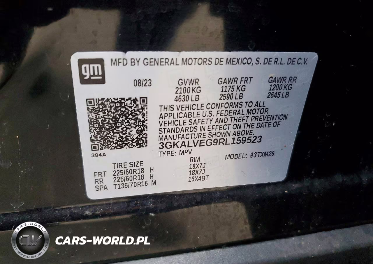 2024 GMC Terrain Slt VIN:3GKALVEG9RL159523 - 13