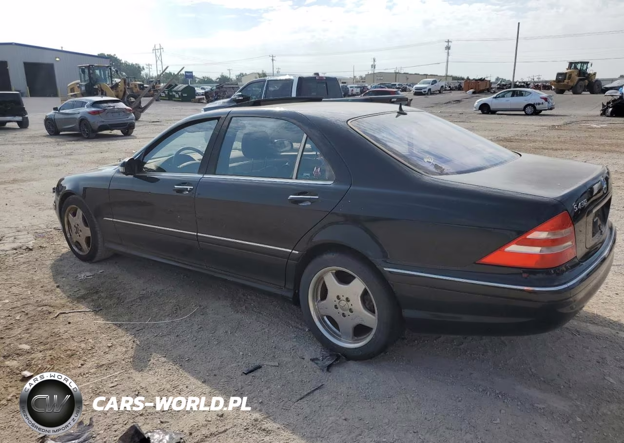 2001 Mercedes-Benz S 430 VIN:WDBNG70J31A173301 - 2