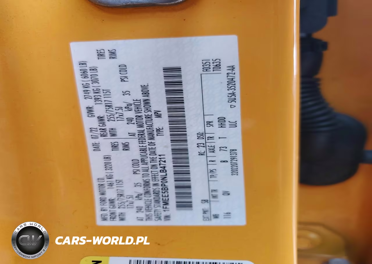2022 Ford Bronco Base VIN:1FMEE5BP0NLB47211 - 13