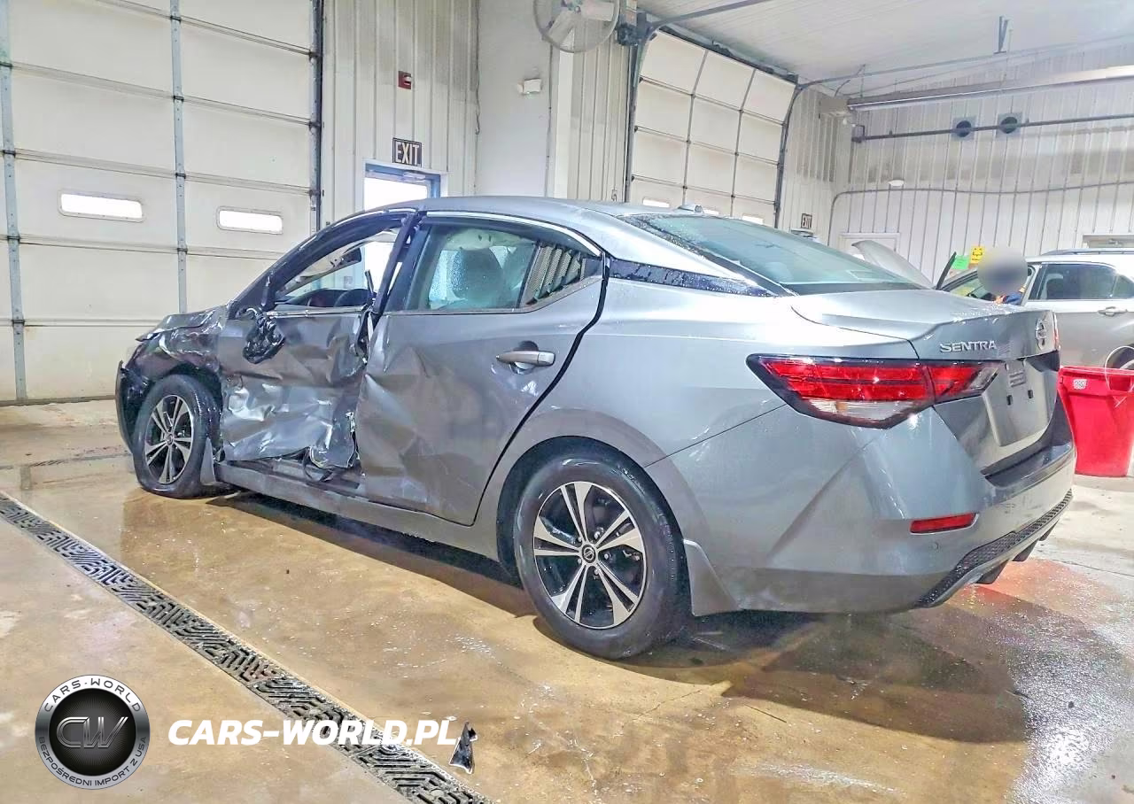 2022 Nissan Sentra Sv VIN:3N1AB8CV3NY237053 - 2