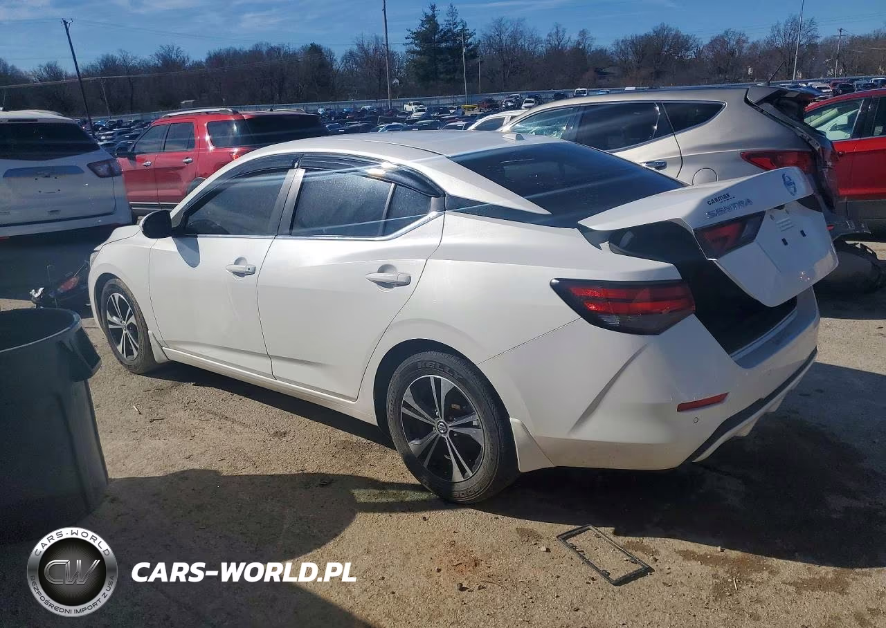 2021 Nissan Sentra Sv VIN:3N1AB8CV7MY202031 - 2