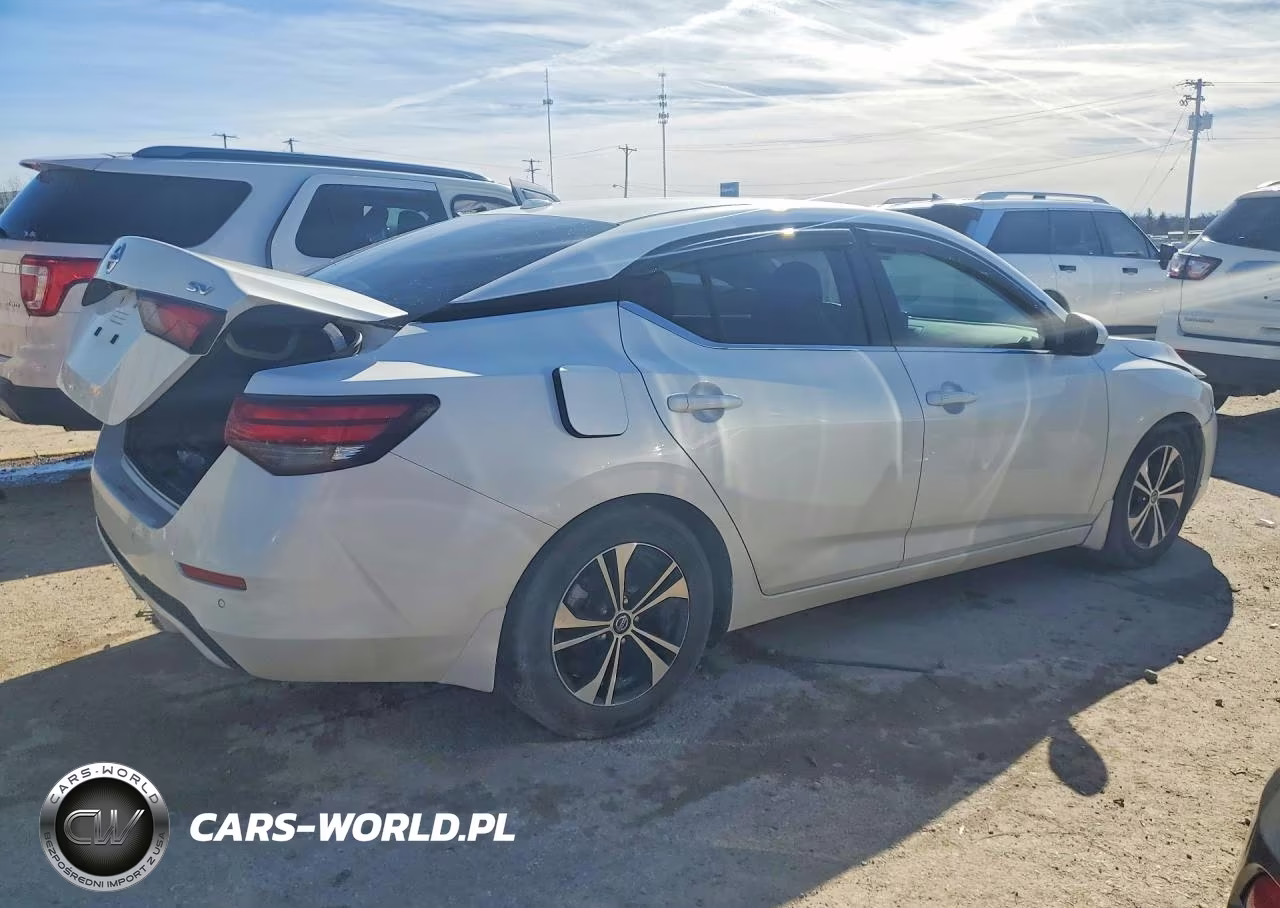 2021 Nissan Sentra Sv VIN:3N1AB8CV7MY202031 - 3