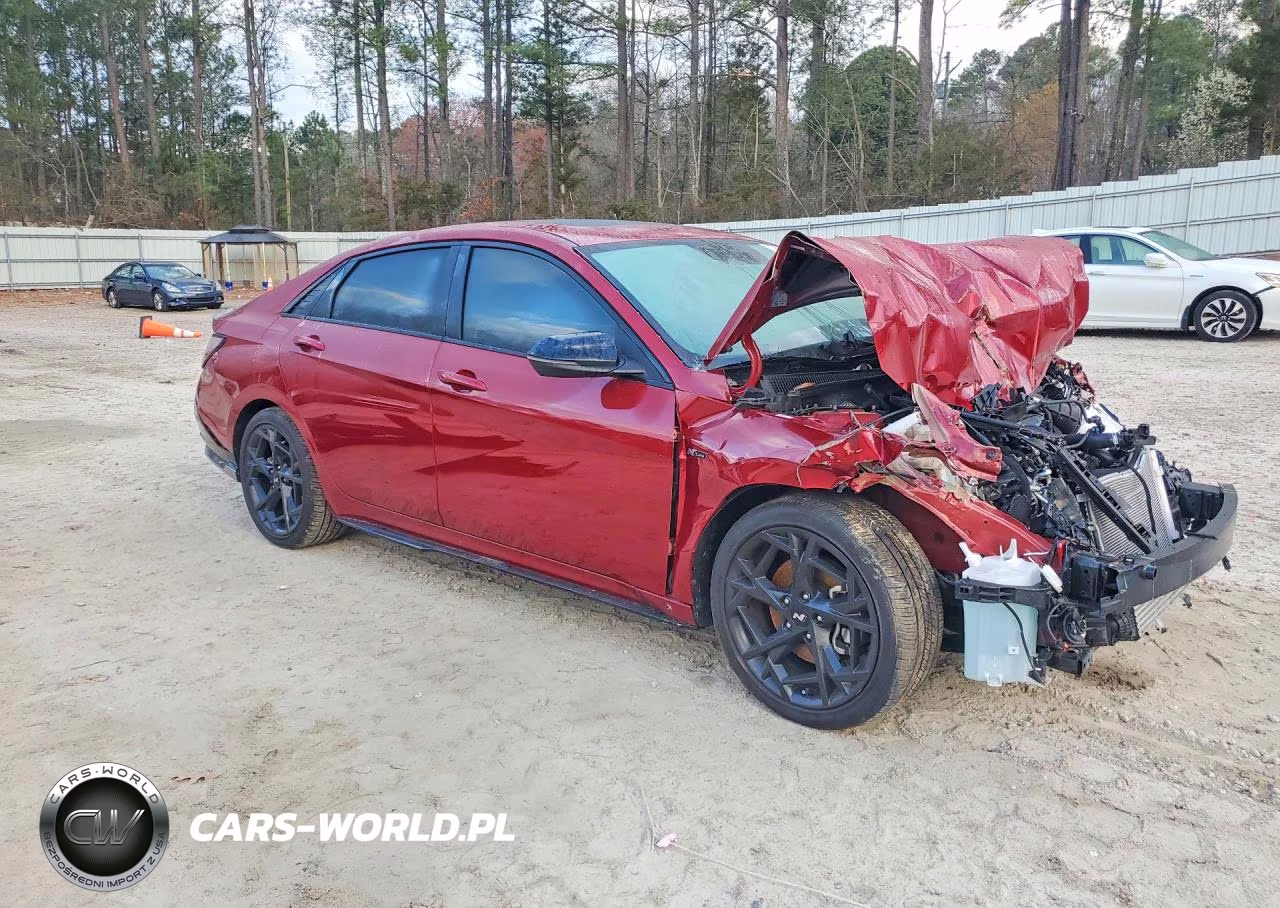 2025 Hyundai Elantra N Line VIN:KMHLR4DF7SU015451 - 4