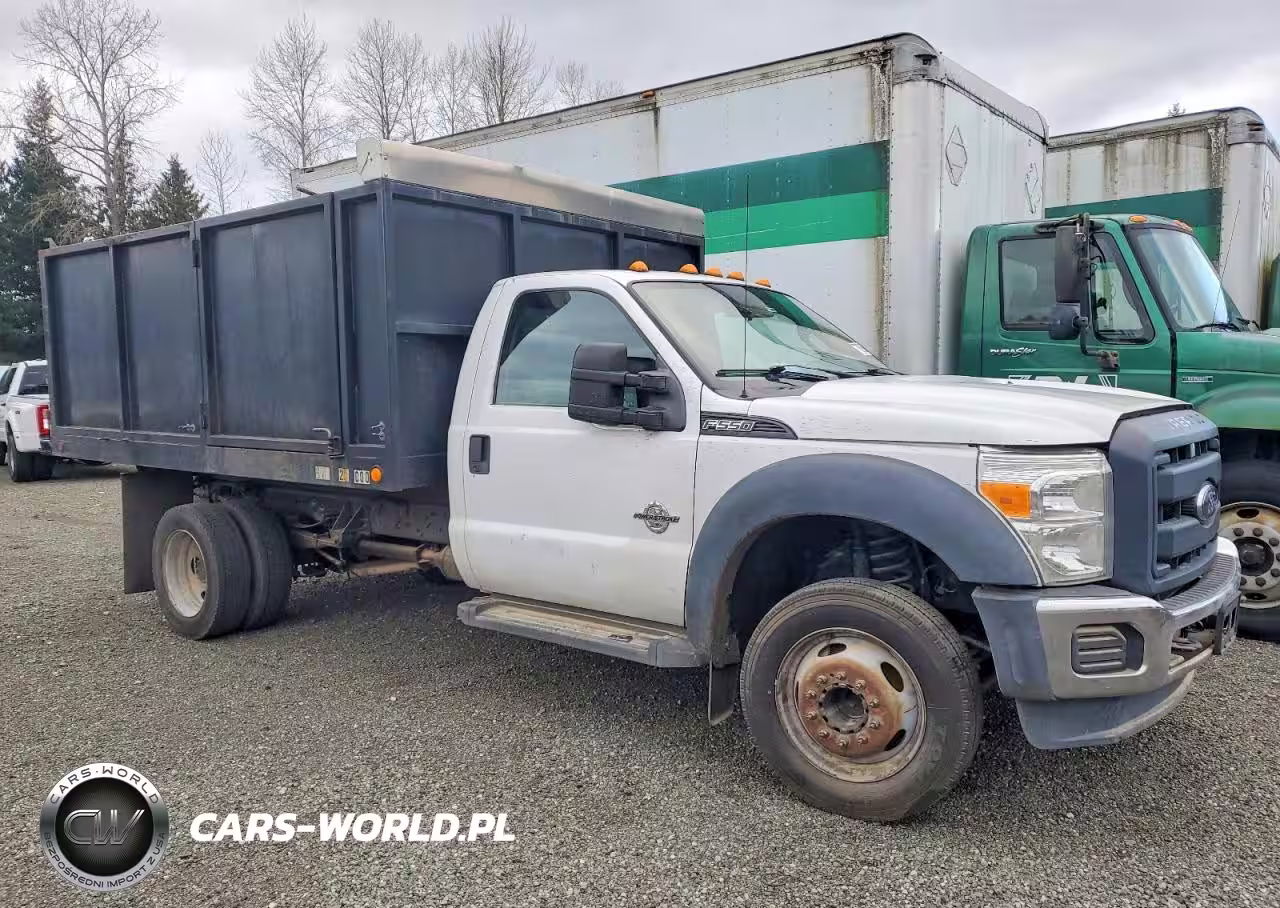 2015 Ford F550 Super Duty Dump Truck