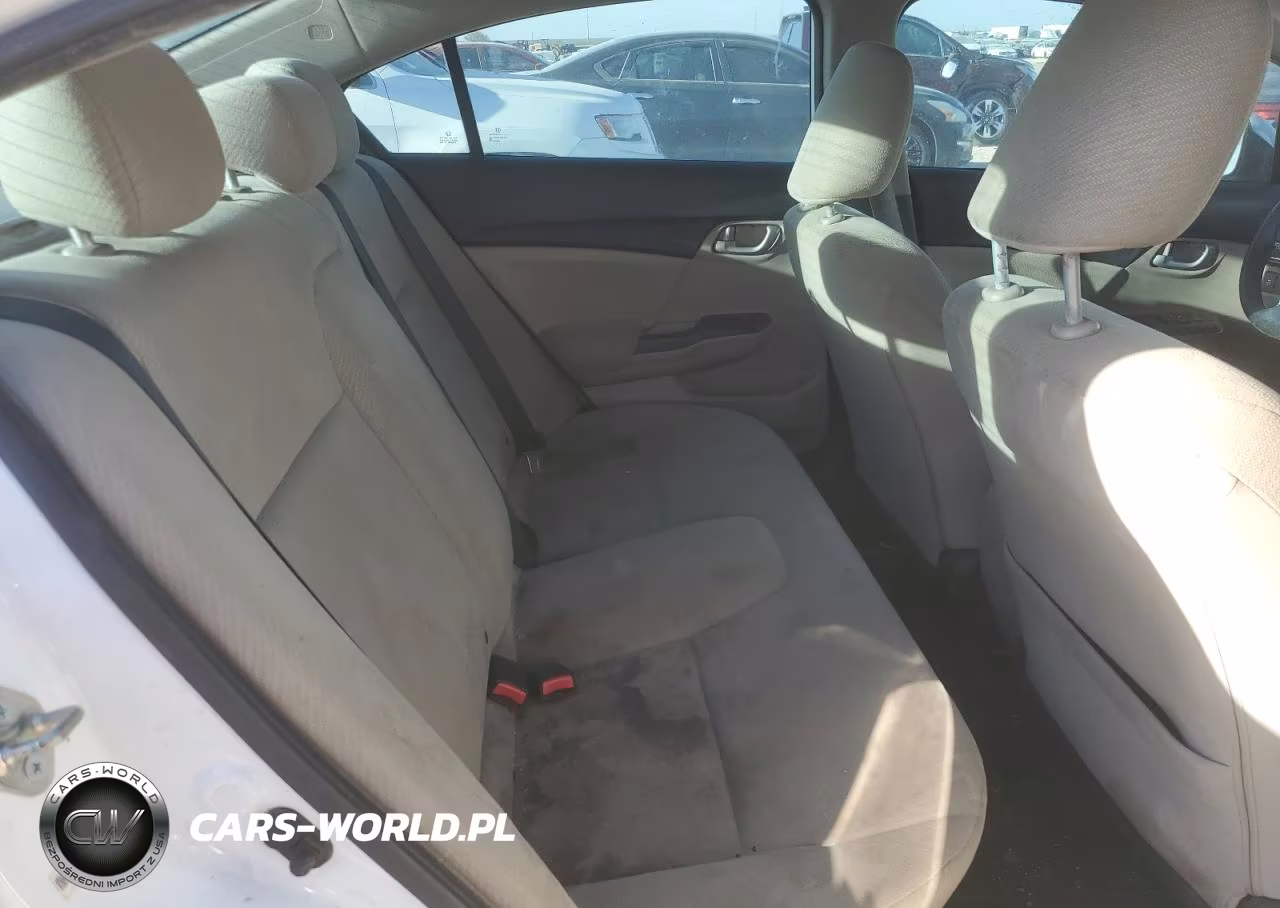 2013 Honda Civic Lx VIN:19XFB2F51DE073958 - 10