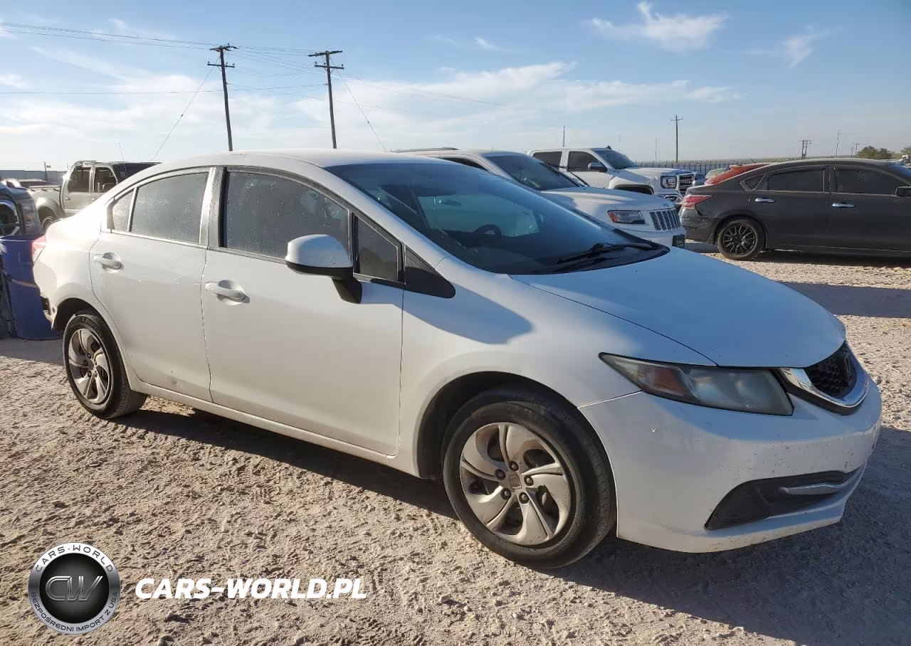 2013 Honda Civic Lx VIN:19XFB2F51DE073958 - 4