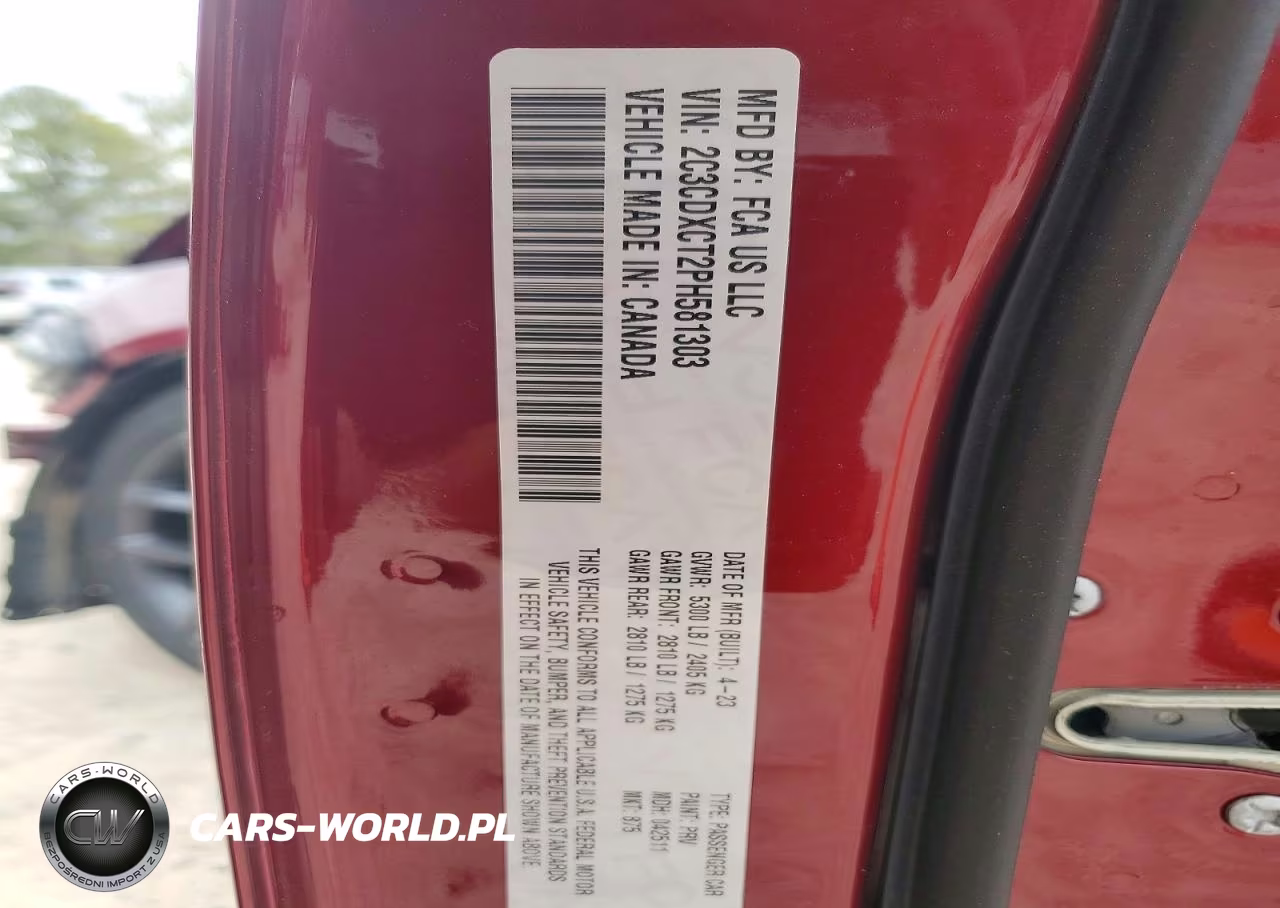 2023 Dodge Charger R-T VIN:2C3CDXCT2PH581303 - 13