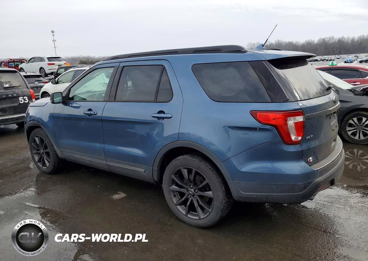 2018 Ford Explorer Xlt VIN:1FM5K8D83JGC30201 - 2