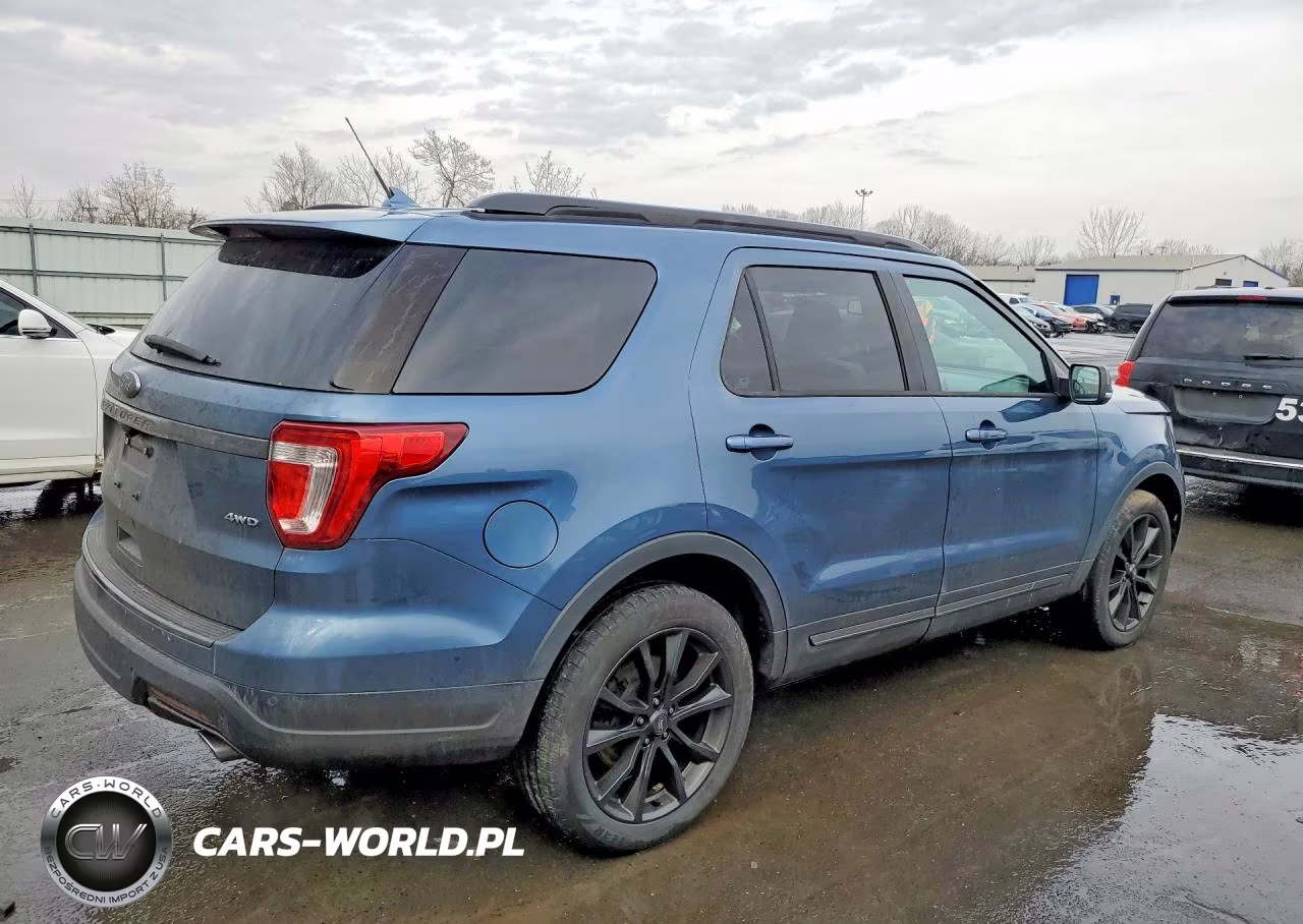 2018 Ford Explorer Xlt VIN:1FM5K8D83JGC30201 - 3