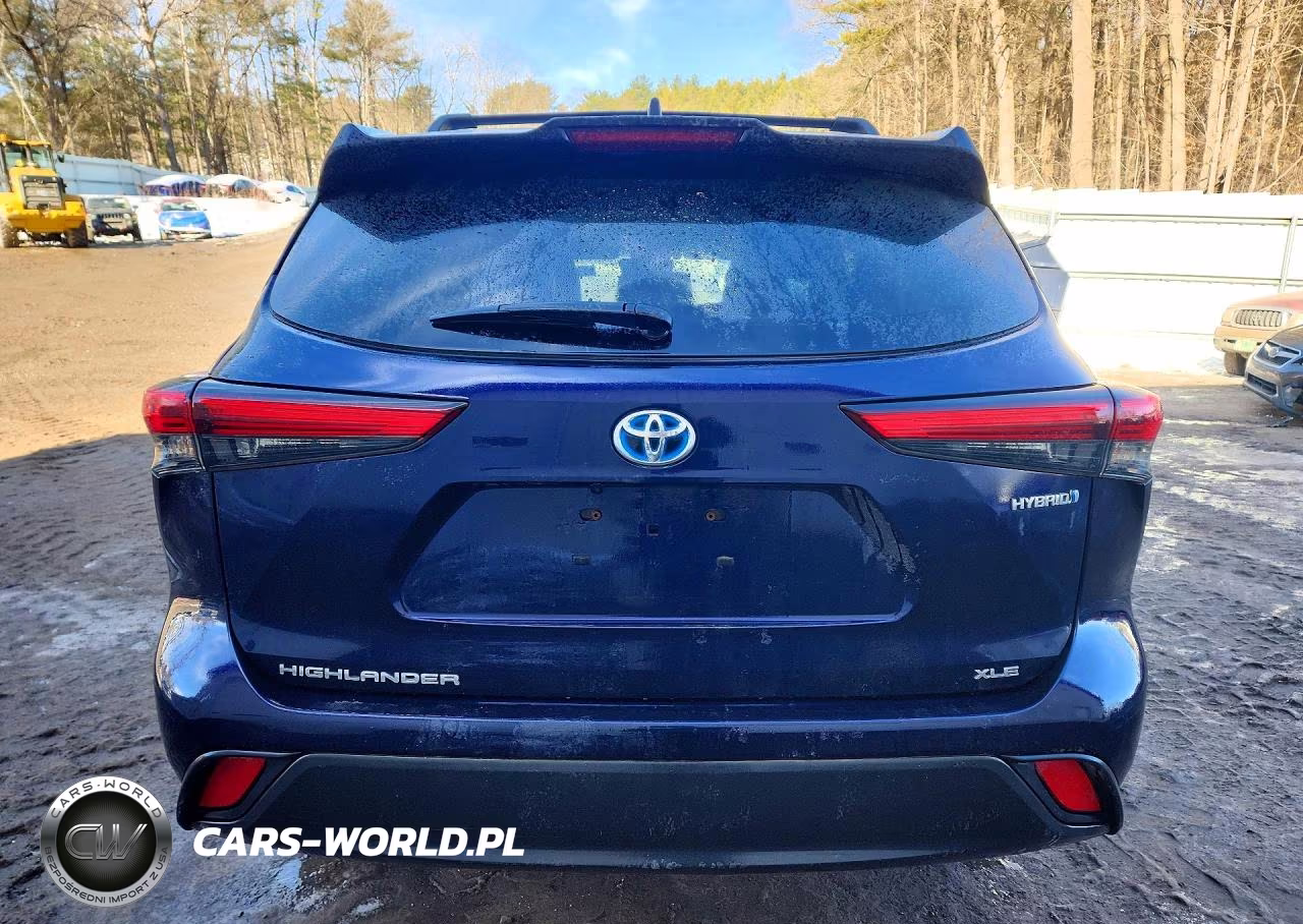 2021 Toyota Highlander Hybrid Xle VIN:5TDGBRCH6MS525842 - 6
