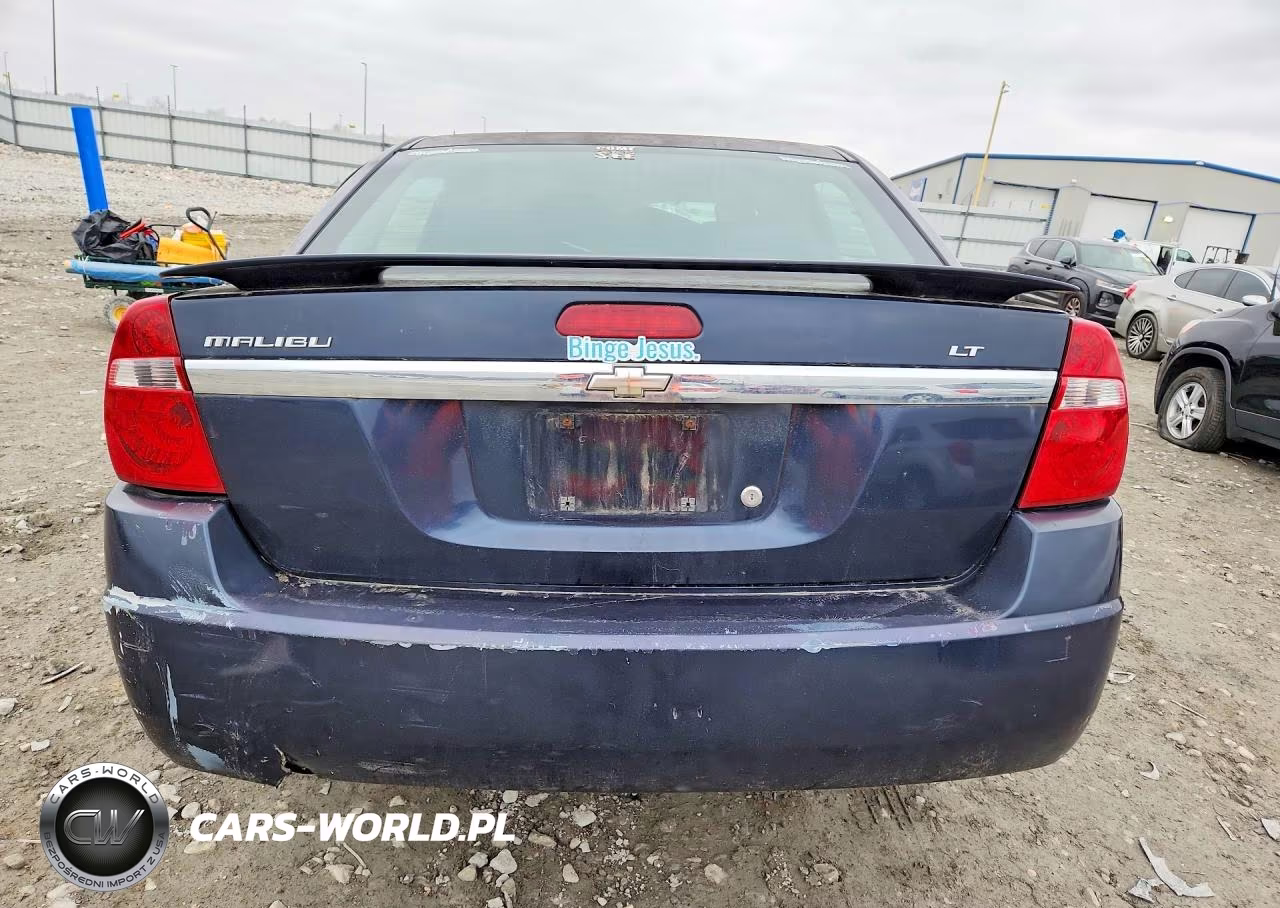 2006 Chevrolet Malibu Lt VIN:1G1ZT51F26F302595 - 6
