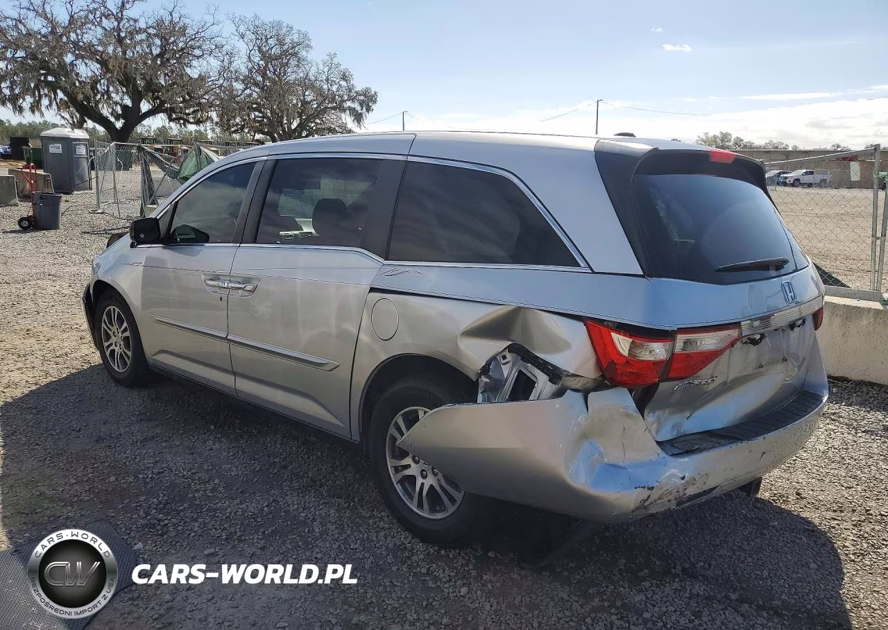2011 Honda Odyssey Exl VIN:5FNRL5H62BB058362 - 2