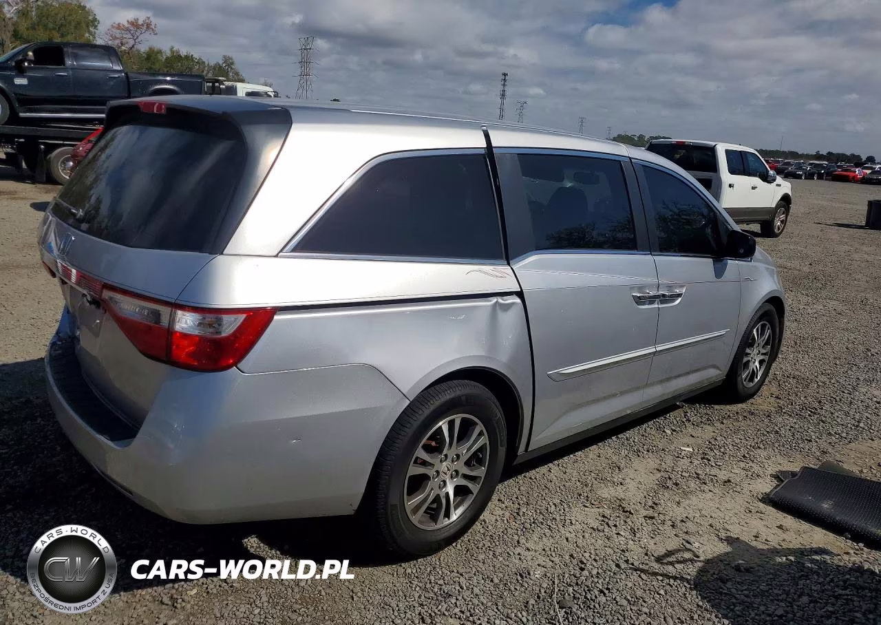 2011 Honda Odyssey Exl VIN:5FNRL5H62BB058362 - 3