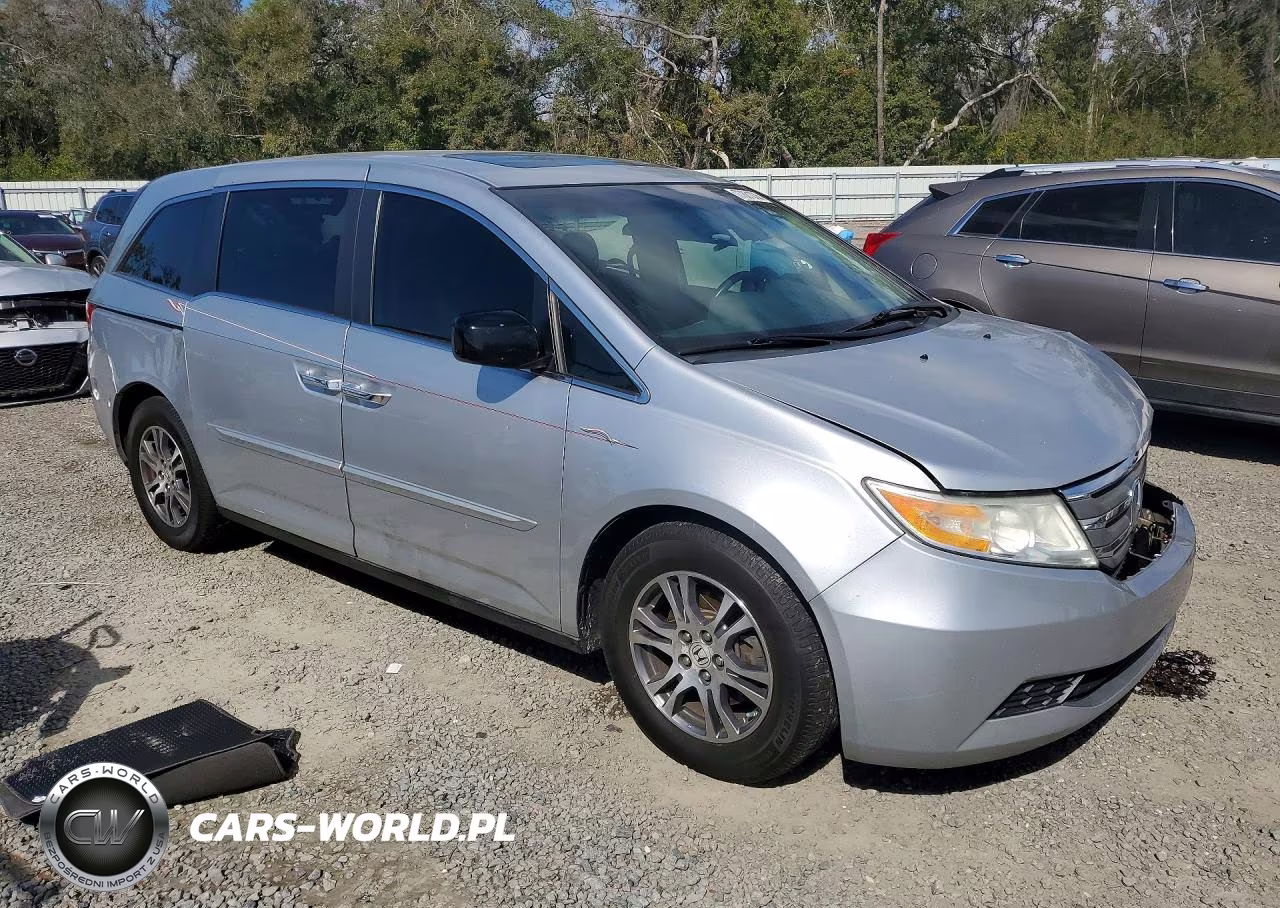 2011 Honda Odyssey Exl VIN:5FNRL5H62BB058362 - 4