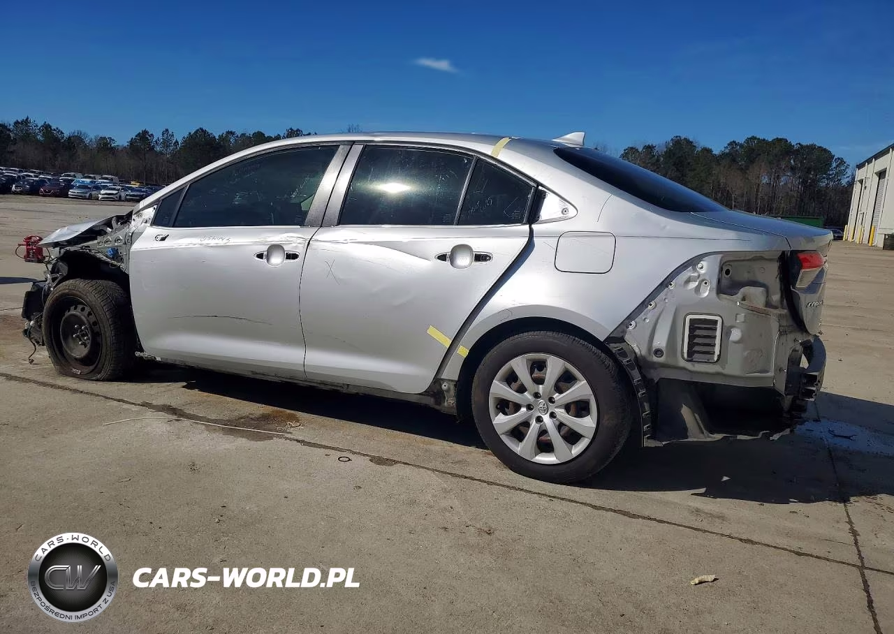 2021 Toyota Corolla Le VIN:JTDEPMAE7MJ143711 - 2