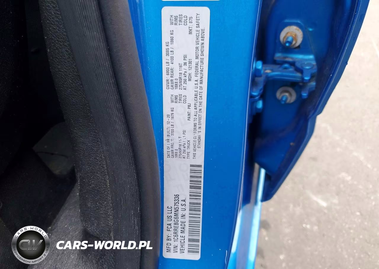2021 Ram 1500 Big Horn VIN:1C6RREBG6MN575336 - 12