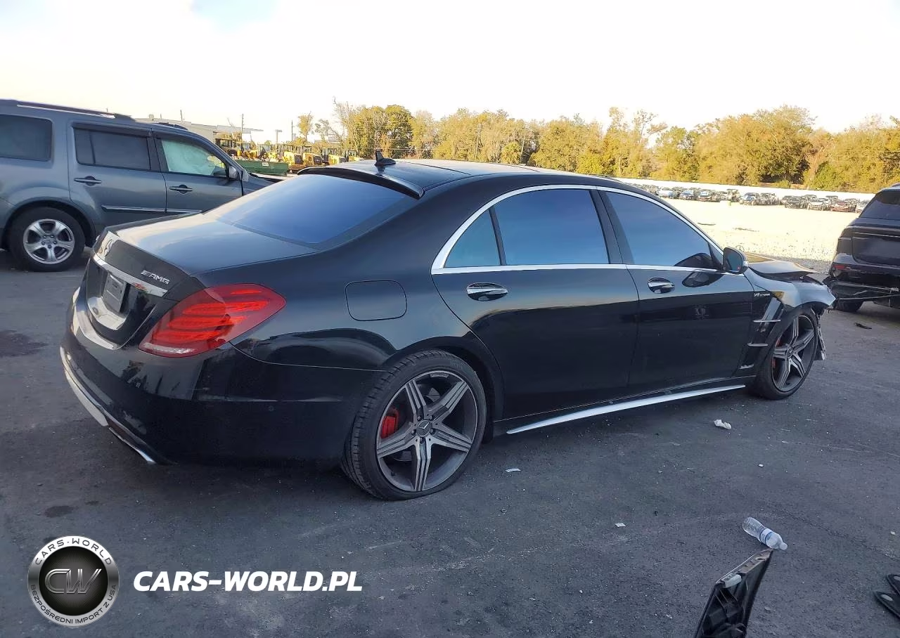 2015 Mercedes-Benz S 63 Amg VIN:WDDUG7JB1FA122574 - 3