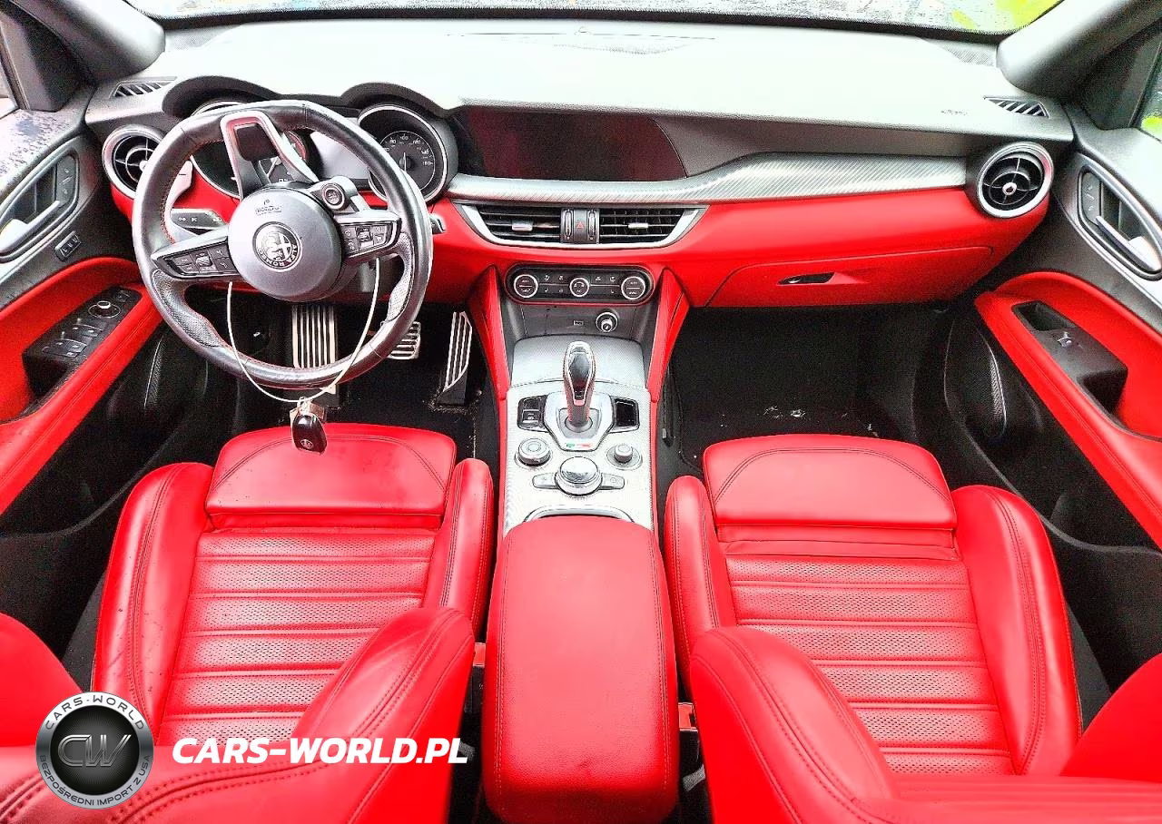 2021 Alfa Romeo Stelvio Ti VIN:ZASPAKBN9M7D01712 - 8