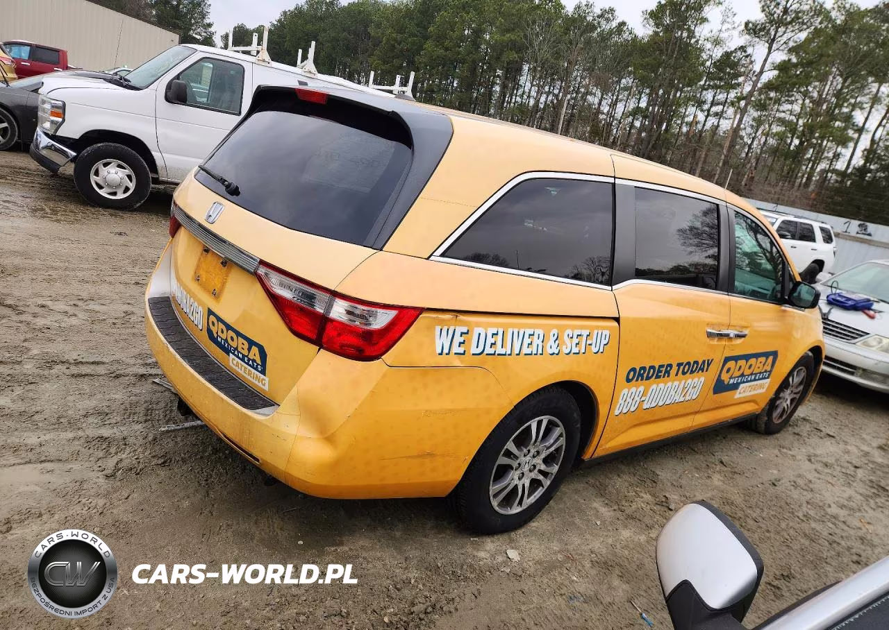 2012 Honda Odyssey Exl VIN:5FNRL5H68CB007692 - 3