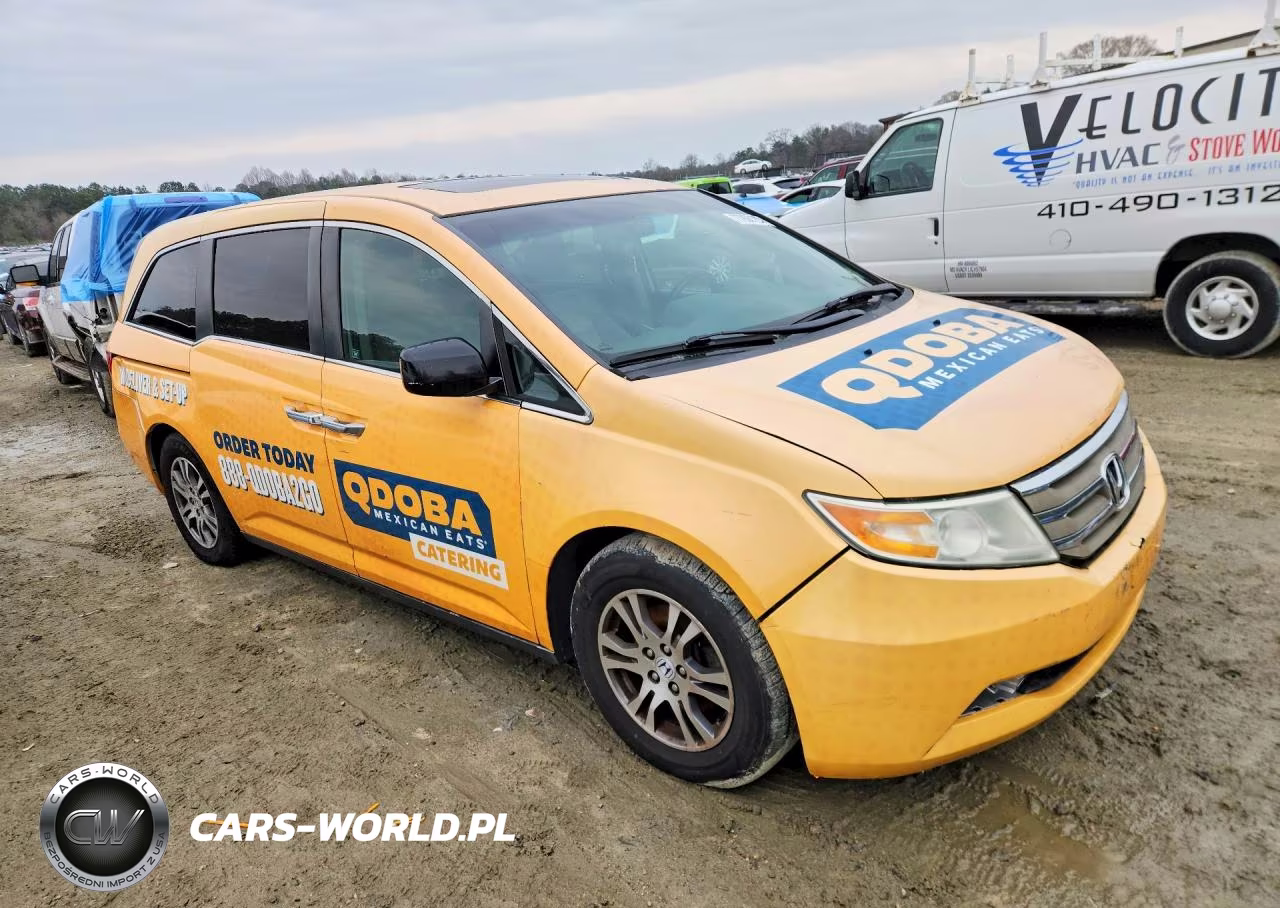 2012 Honda Odyssey Exl VIN:5FNRL5H68CB007692 - 4
