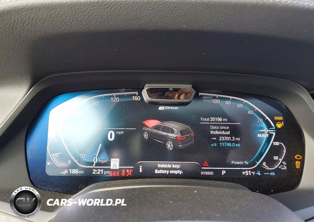 2023 BMW X5 xDrive45E VIN:5UXTA6C07P9R76046 - 9