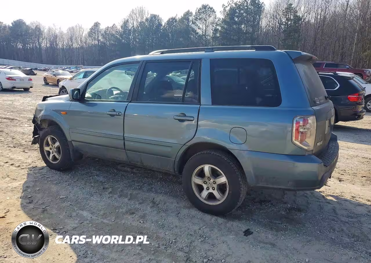 2008 Honda Pilot Exl VIN:5FNYF28698B017575 - 2
