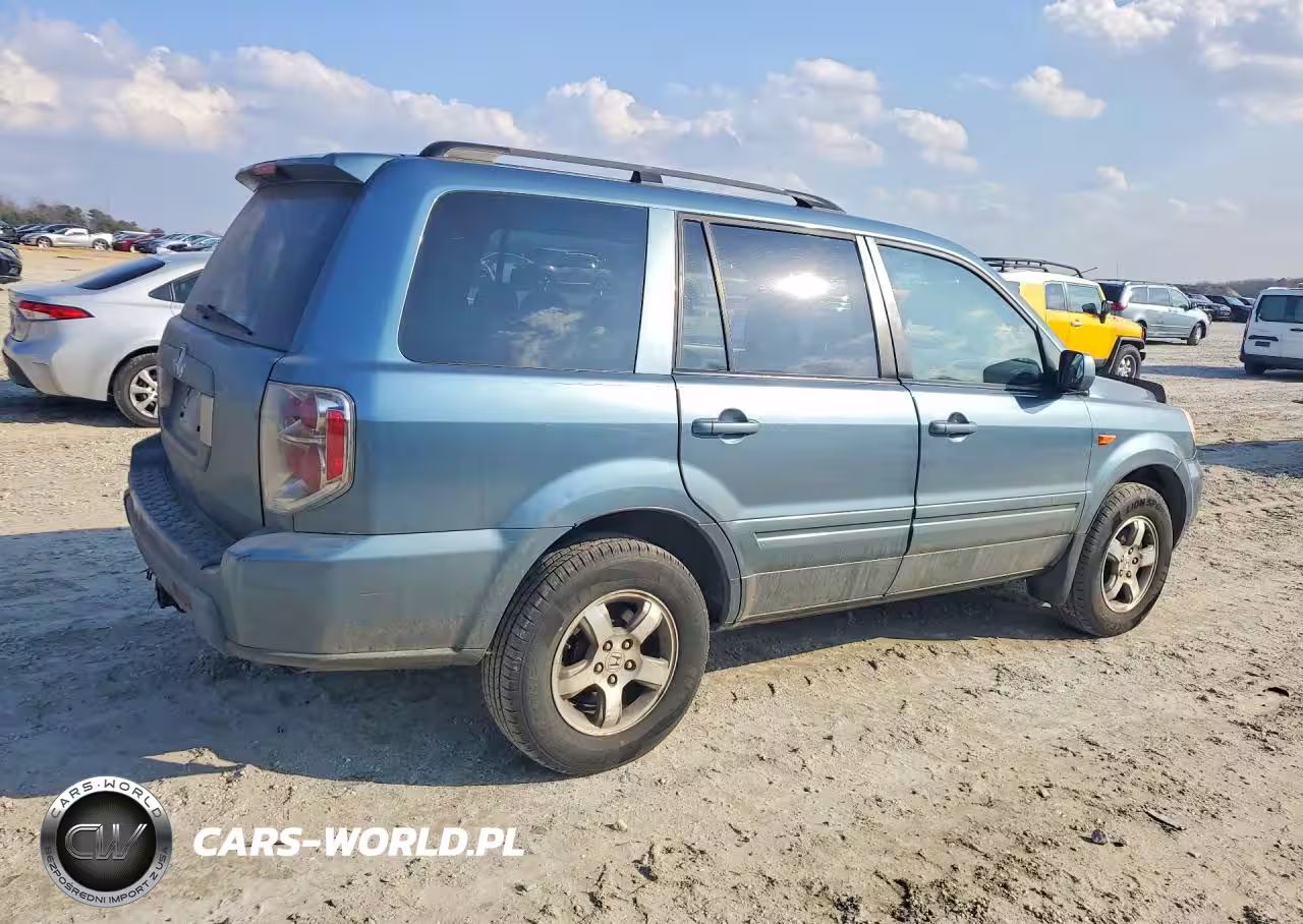 2008 Honda Pilot Exl VIN:5FNYF28698B017575 - 3