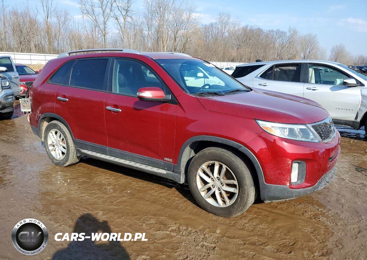 2014 Kia Sorento Lx VIN:5XYKTCA64EG509174 - 4