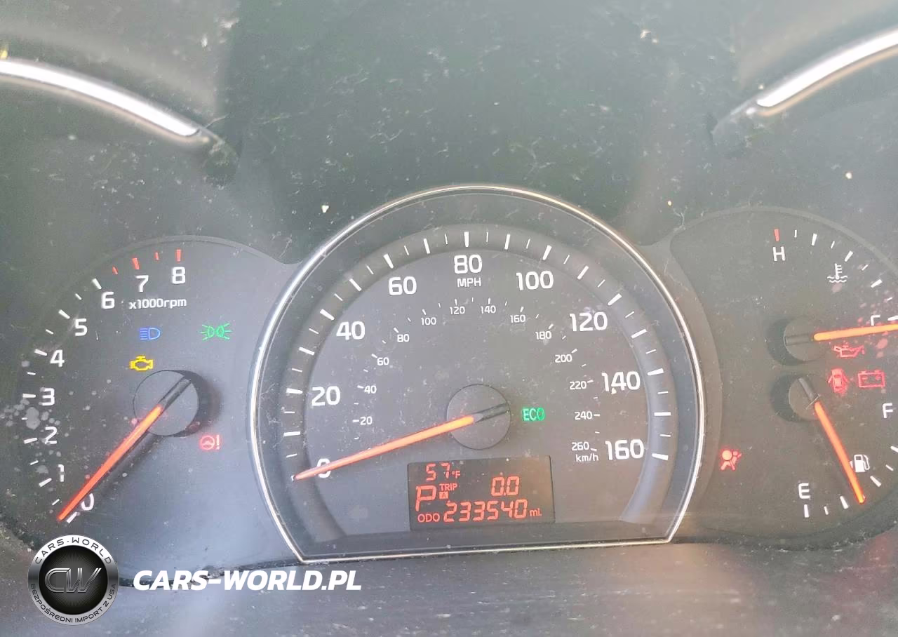 2014 Kia Sorento Lx VIN:5XYKTCA64EG509174 - 9