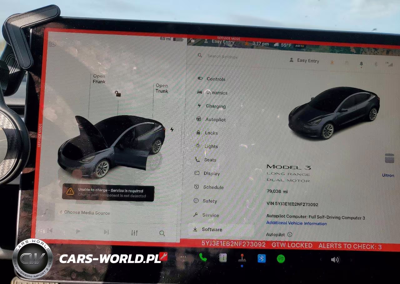 2022 Tesla Model 3 VIN:5YJ3E1EB2NF273092 - 9