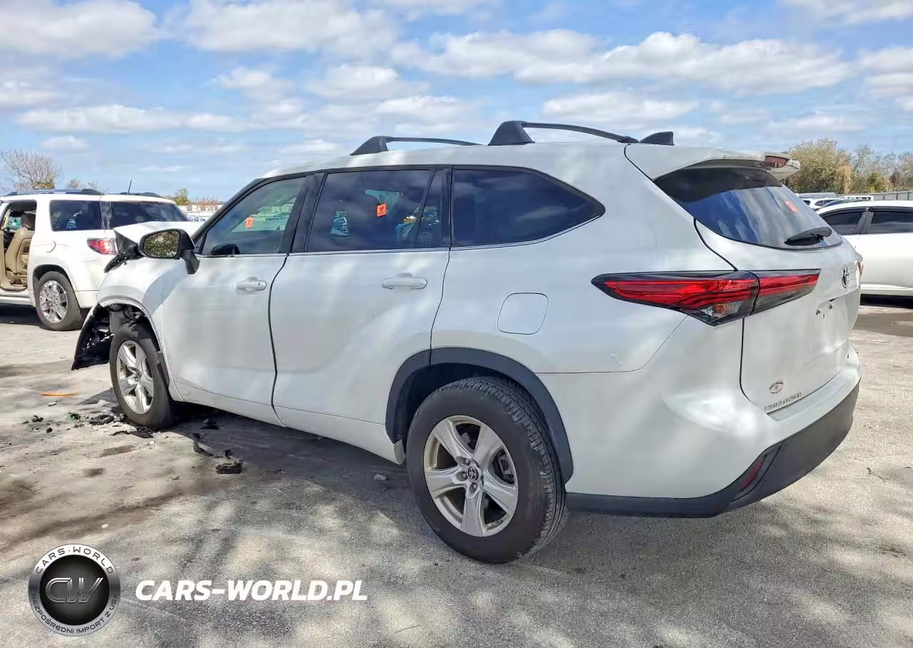 2022 Toyota Highlander Hybrid Le VIN:5TDZARAH2NS510562 - 2