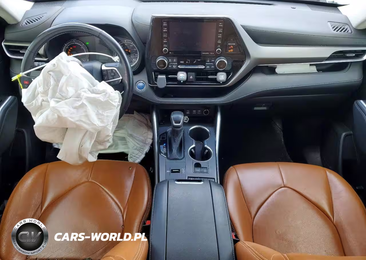 2022 Toyota Highlander Hybrid Le VIN:5TDZARAH2NS510562 - 8