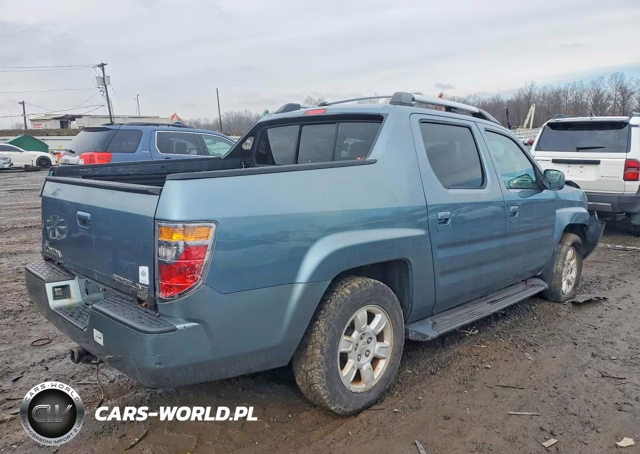 2006 Honda Ridgeline Rtl VIN:2HJYK16536H563016 - 3